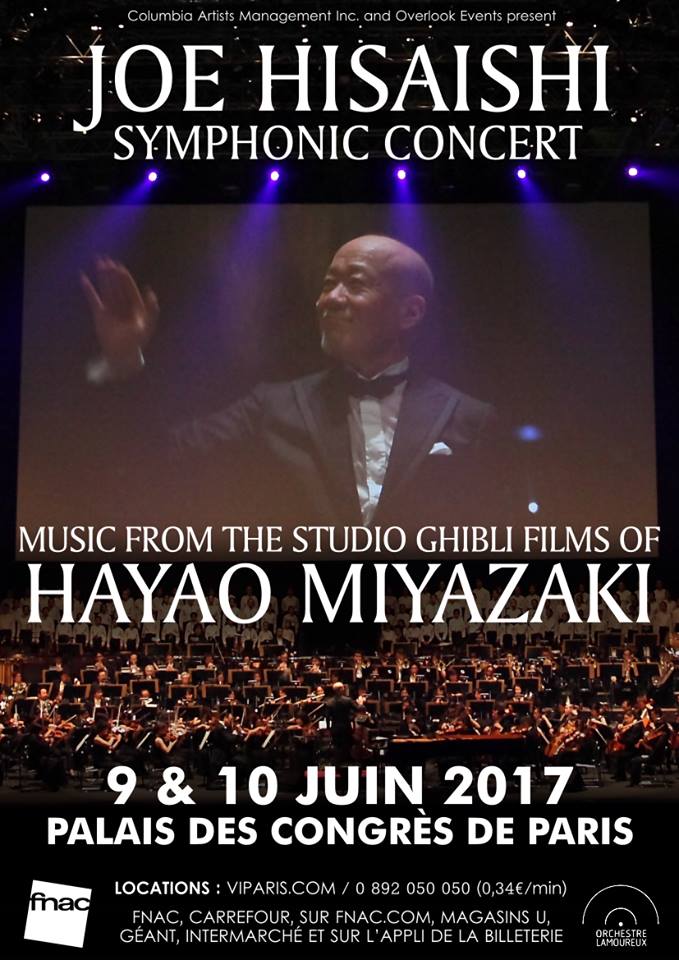 Joe Hisaishi will conduct his music in Paris in 2017 SoundTrackFest