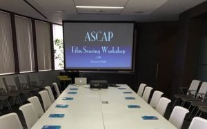 'ASCAP Film Scoring Workshop 2017 with Richard Bellis' - Classroom