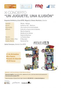 Concierto Un Juguete Una Ilusión - 2017 - Poster