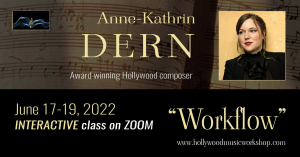 Hollywood Music Workshop - ‘WORKFLOW’ con Anne-Kathrin Dern [ONLINE]