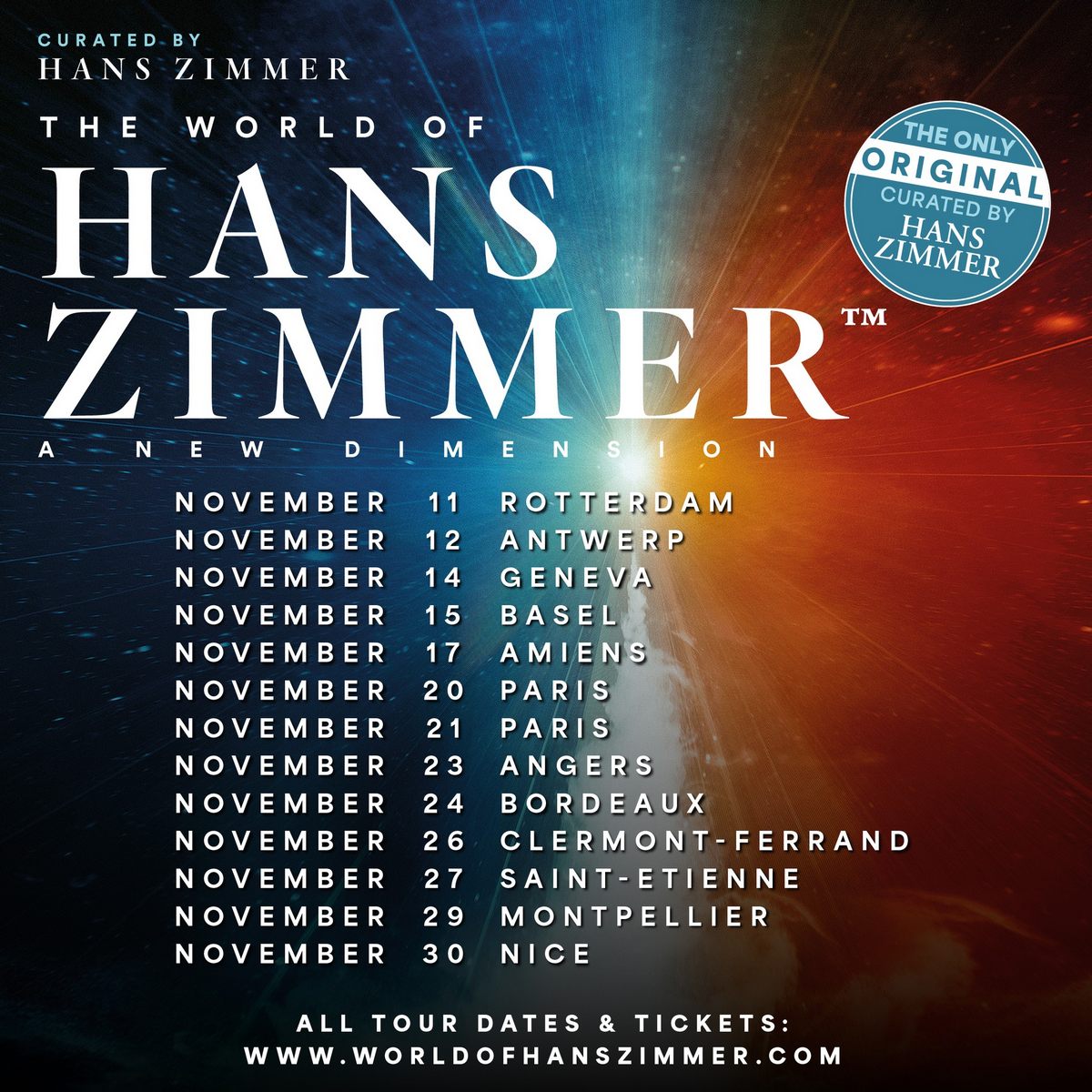 The World of Hans Zimmer A New Dimension Gira 2024 SoundTrackFest