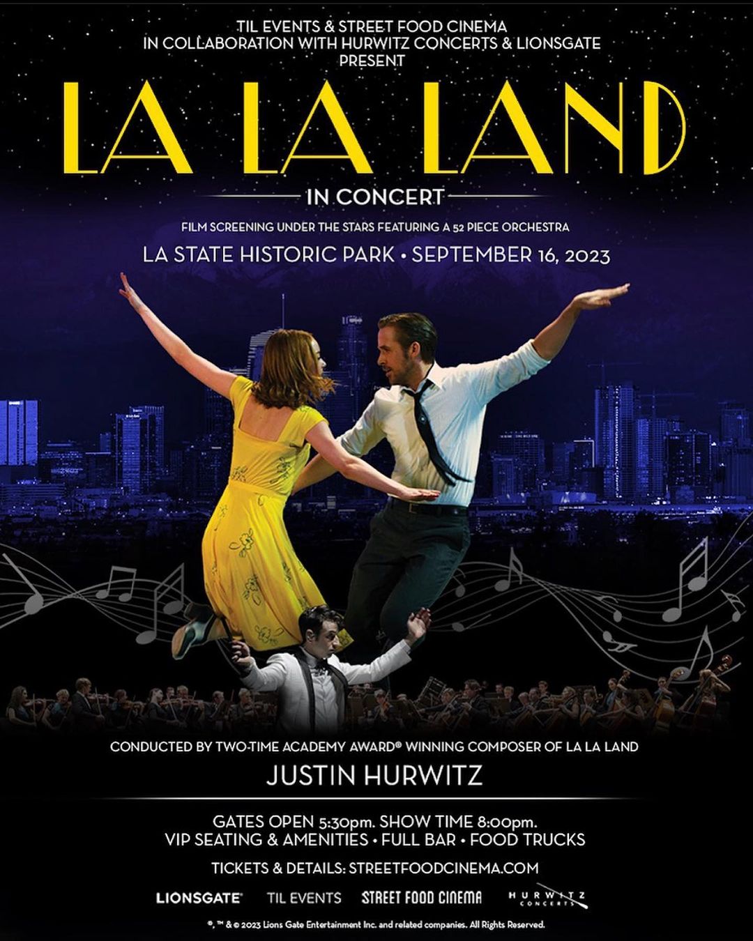 La La Land' Live to Picture with Justin Hurwitz in Los Angeles –  SoundTrackFest