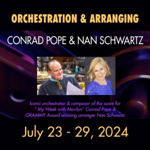 Hollywood Music Workshop 2024 - Conrad Pope, Nan Schwartz