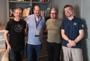 John Powell - Entrevista - Gorka Oteiza, Stefan Bosman, John Powell, Anton Smit