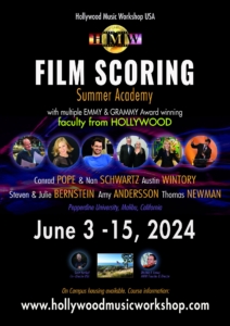 Hollywood Music Workshop 2024 – USA Summer Academy - Arranca mañana