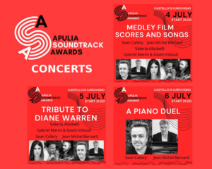 Apulia Soundtrack Awards - 3ª edición - Conciertos