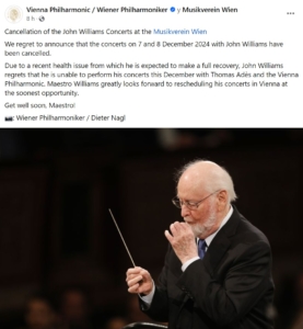 John Williams - Viena 2024 [CANCELADO]