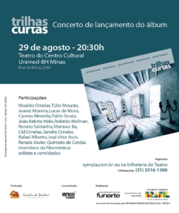 Concierto de lanzamiento del disco ‘Trilhas Curtas’ pone en el punto de mira la música de cortometrajes