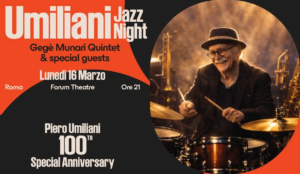 Roma FMF 2026 - JAZZ NIGHT - GEGÈ MUNARI QUINTET & SPECIAL GUESTS
