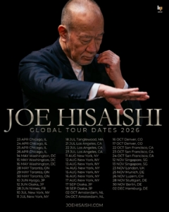 Joe Hisaishi - Gira Mundial 2026