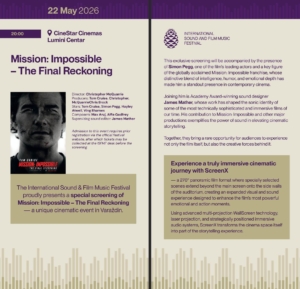 ISFMF 2026 - 14ª edición - Programa