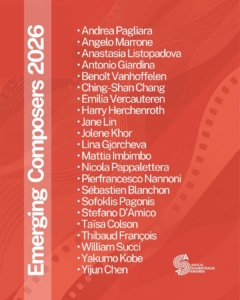 Apulia Soundtrack Awards – 5th edition – Emerging composers 2026 – Finalists Apulia Soundtrack Awards – 5th edition – Emerging composers 2026 – Finalists