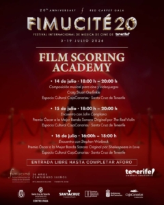 FIMUCITÉ 20 - Fimucité Film Scoring Academy FIMUCITÉ 20 - Fimucité Film Scoring Academy