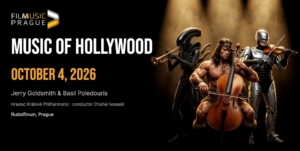 Film Music Prague 2026 - Concierto ‘Music of Hollywood: Jerry Goldsmith & Basil Poledouris’ Film Music Prague 2026 - Concierto ‘Music of Hollywood: Jerry Goldsmith & Basil Poledouris’