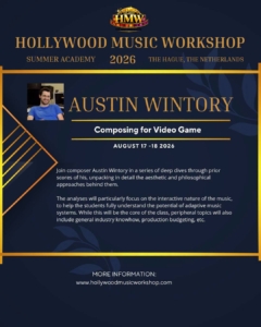 Hollywood Music Workshop 2026 – Austin Wintory Hollywood Music Workshop 2026 – Austin Wintory
