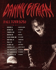 Danny Elfman - Fall Tour 2026 Danny Elfman - Fall Tour 2026