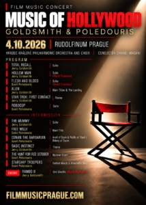 Film Music Prague 2026 – Concierto ‘Music of Hollywood: Jerry Goldsmith & Basil Poledouris’ - RESUMEN Film Music Prague 2026 – Concierto ‘Music of Hollywood: Jerry Goldsmith & Basil Poledouris’ - RESUMEN
