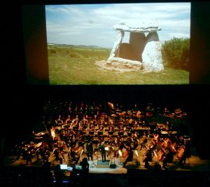 Film music concert at the San Sebastian Festival last year (2016)