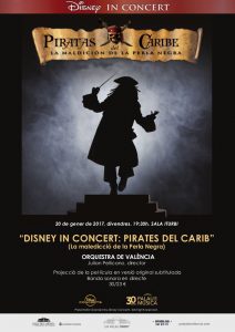 Piratas del Caribe - Poster Valencia
