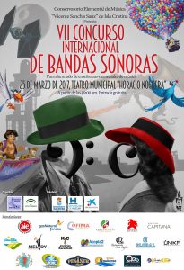 VII Concurso Internacional de Bandas Sonoras - Cartel