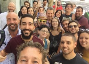 Students of the course ‘The Christopher Young Film Scoring Program’ in Madrid