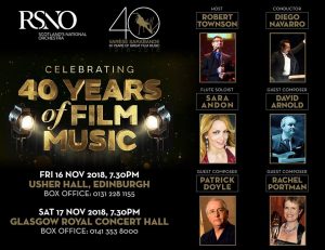Varèse Sarabande 40th Anniversary concerts in Scotland - Guests