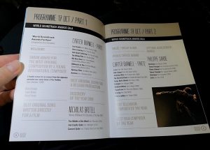 WSA2018 - Summary - Gala concert - Program