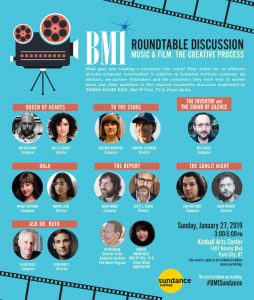 BMI Sundance 2019 - Roundtable Discussion - Music & Film: The Creative Process