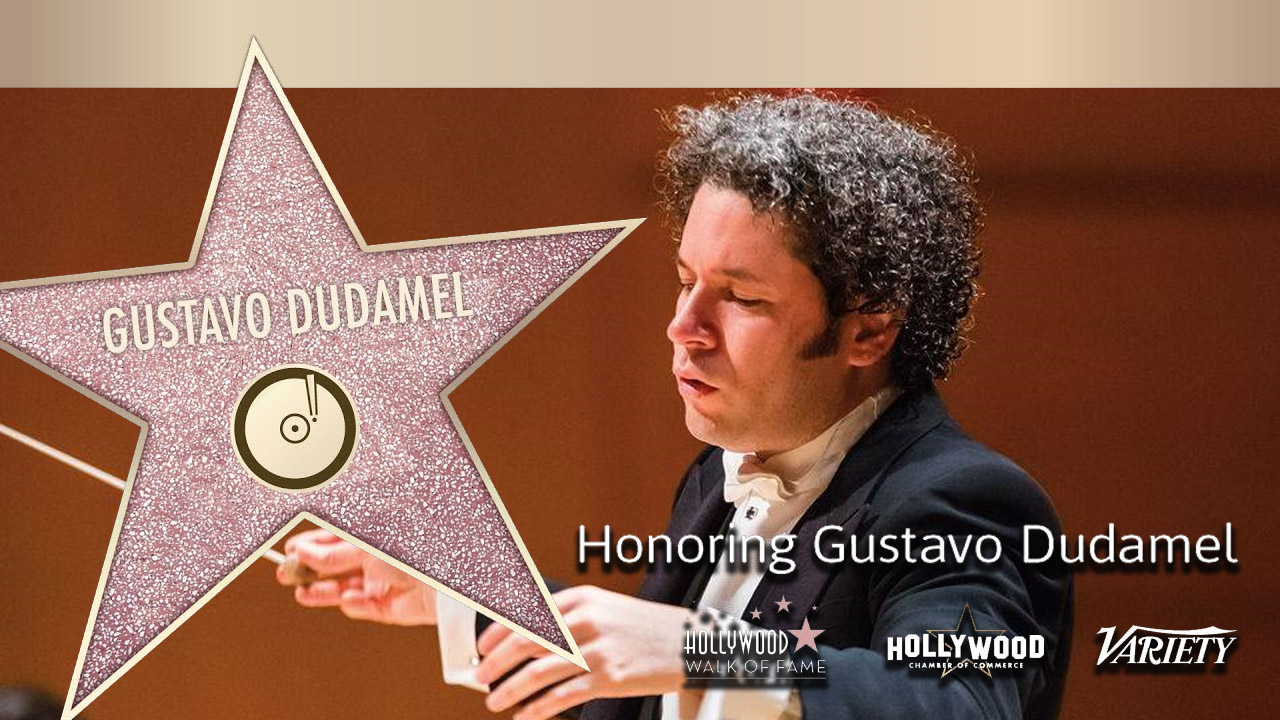 Photo: Gustavo Dudamel honored on Hollywood Walk of Fame in Los Angeles -  LAP2019012211 