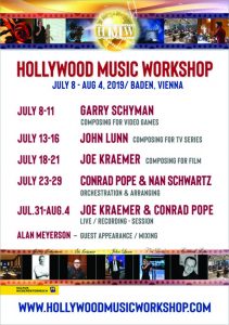 Hollywood Music Workshop 2019 - Programa