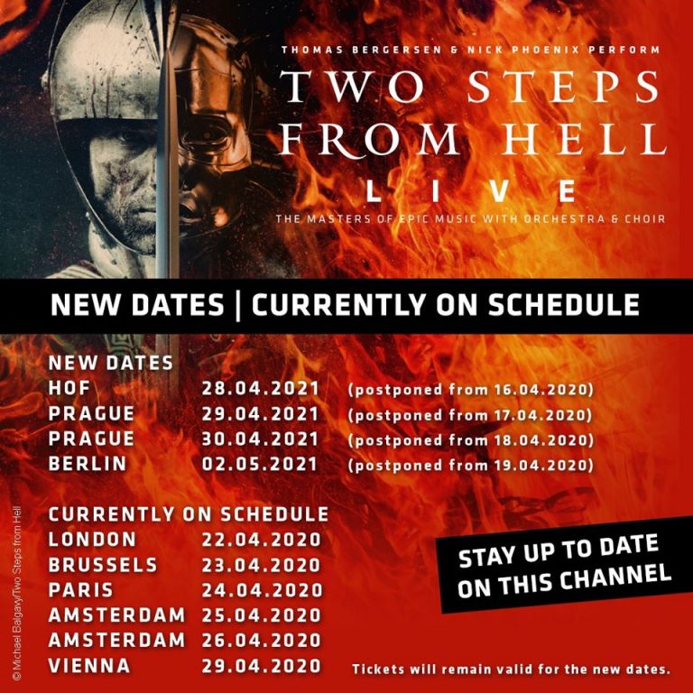 Two Steps From Hell Thomas Bergersen & Nick Phoenix Official Tour