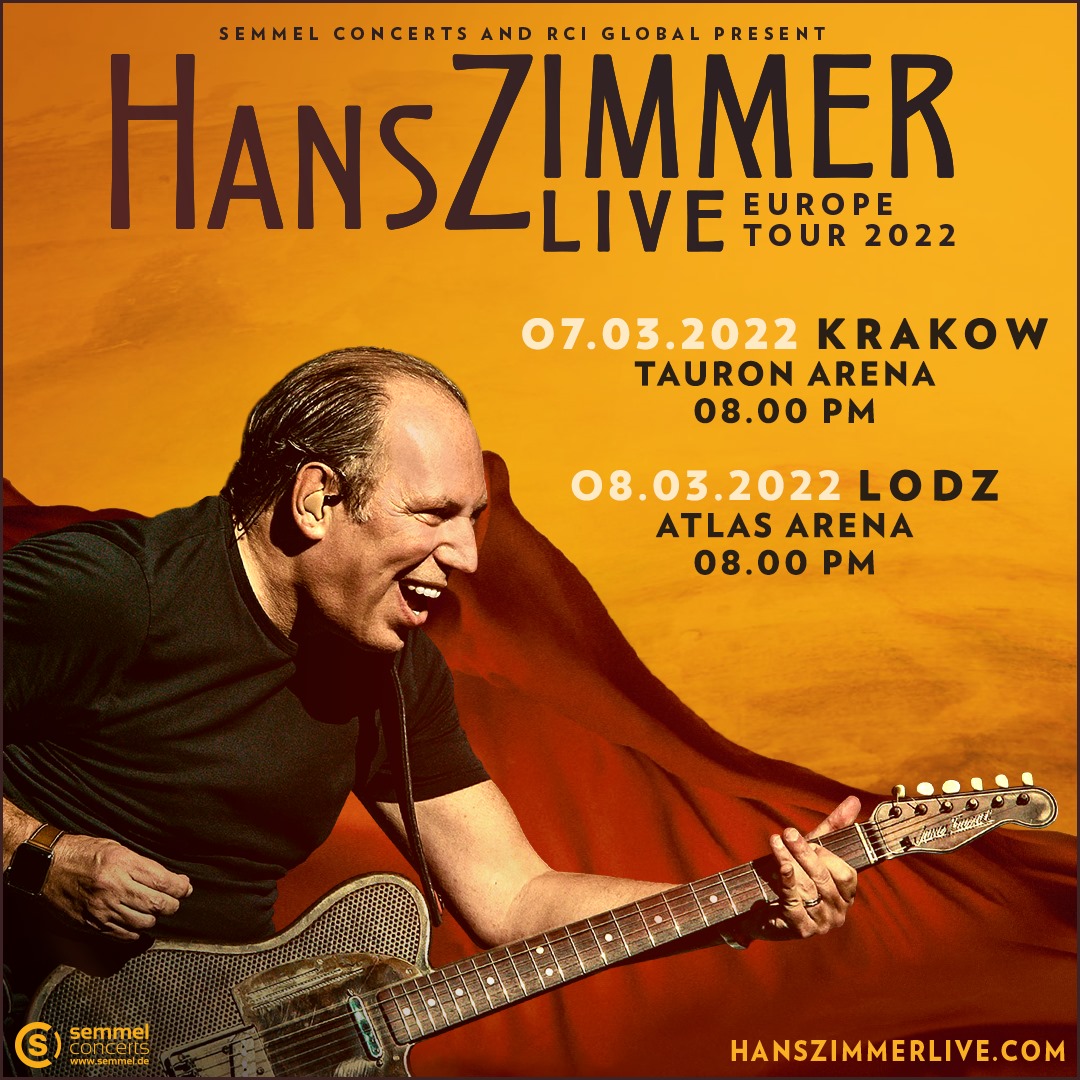 Gira ‘Hans Zimmer Live Europe Tour 2022’ Añadidos conciertos en