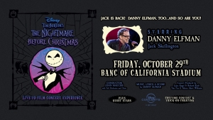 ‘Pesadilla Antes de Navidad - Cine-Concierto en directo’ con Danny Elfman - Halloween 2021