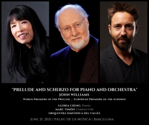 Concert ‘John Williams, forever’ in Barcelona - OSV, Marc Timón, Gloria Cheng [WORLD PREMIERE]