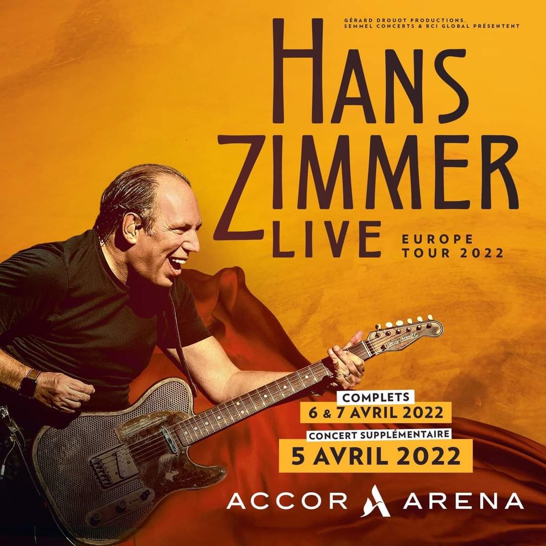 Hans Zimmer Live Europe Tour 2022 Paris [EXTRA CONCERT