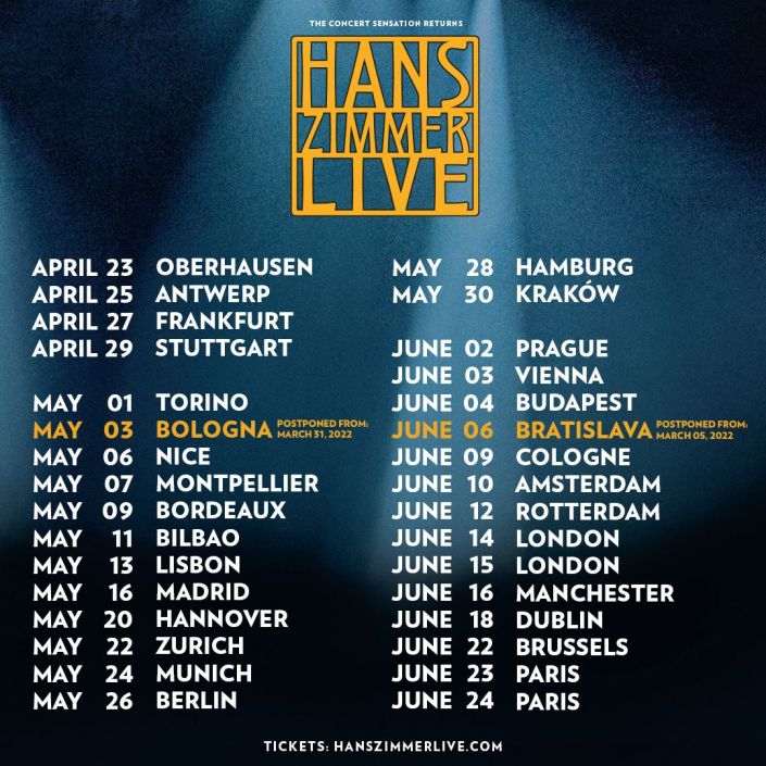 Hans Zimmer Live 2023 Fechas Anunciadas SoundTrackFest