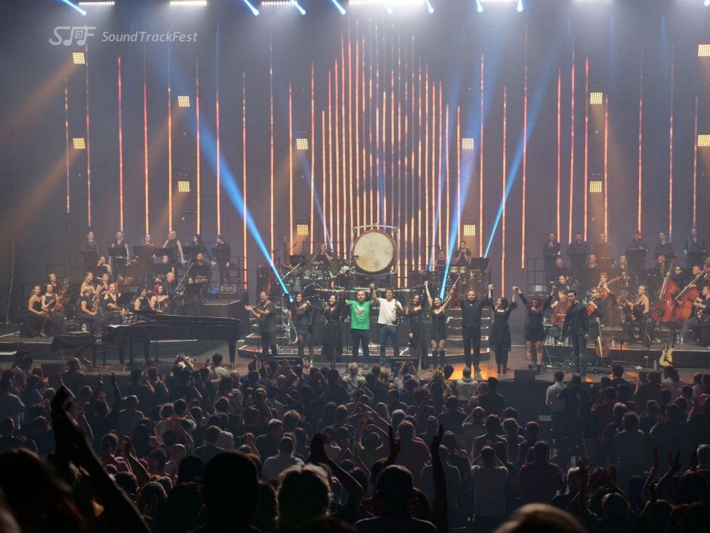 The Score Tour 2025 concert crowd enjoying the music