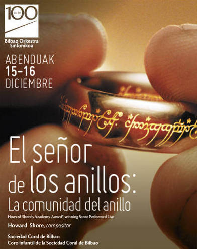 ‘El señor de los anillos: La comunidad del anillo’ en concierto en Bilbao