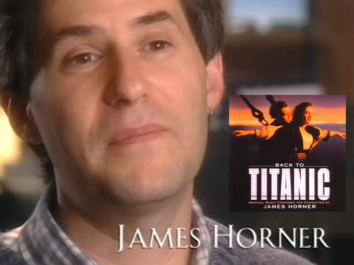VIDEO: Back to Titanic – Official making Of – James Horner – SoundTrackFest